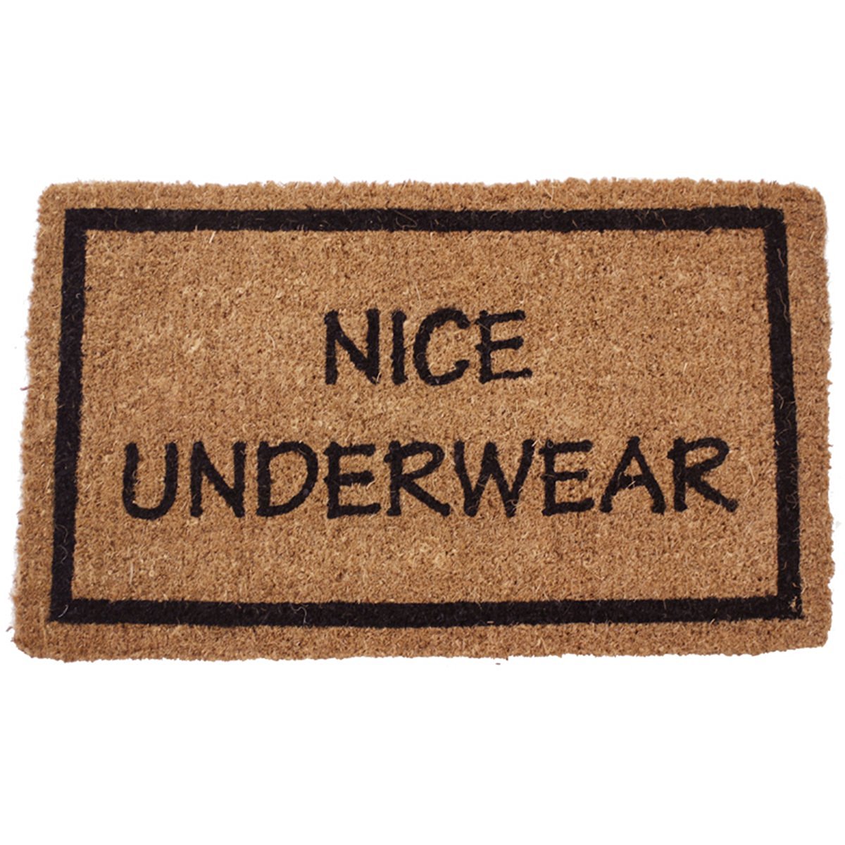 nice underwear doormat