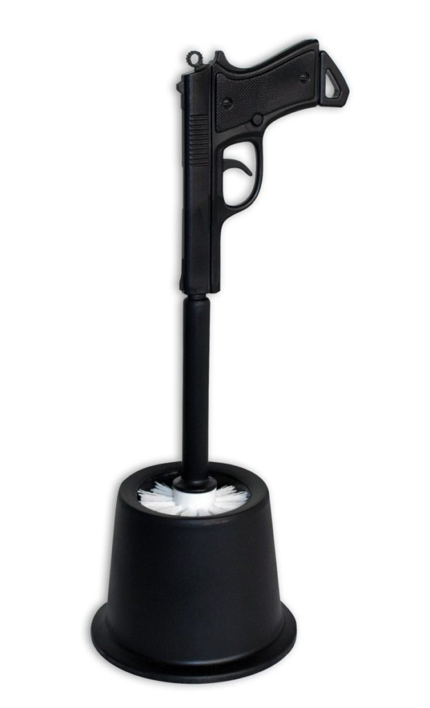 Toilet Brush Gun