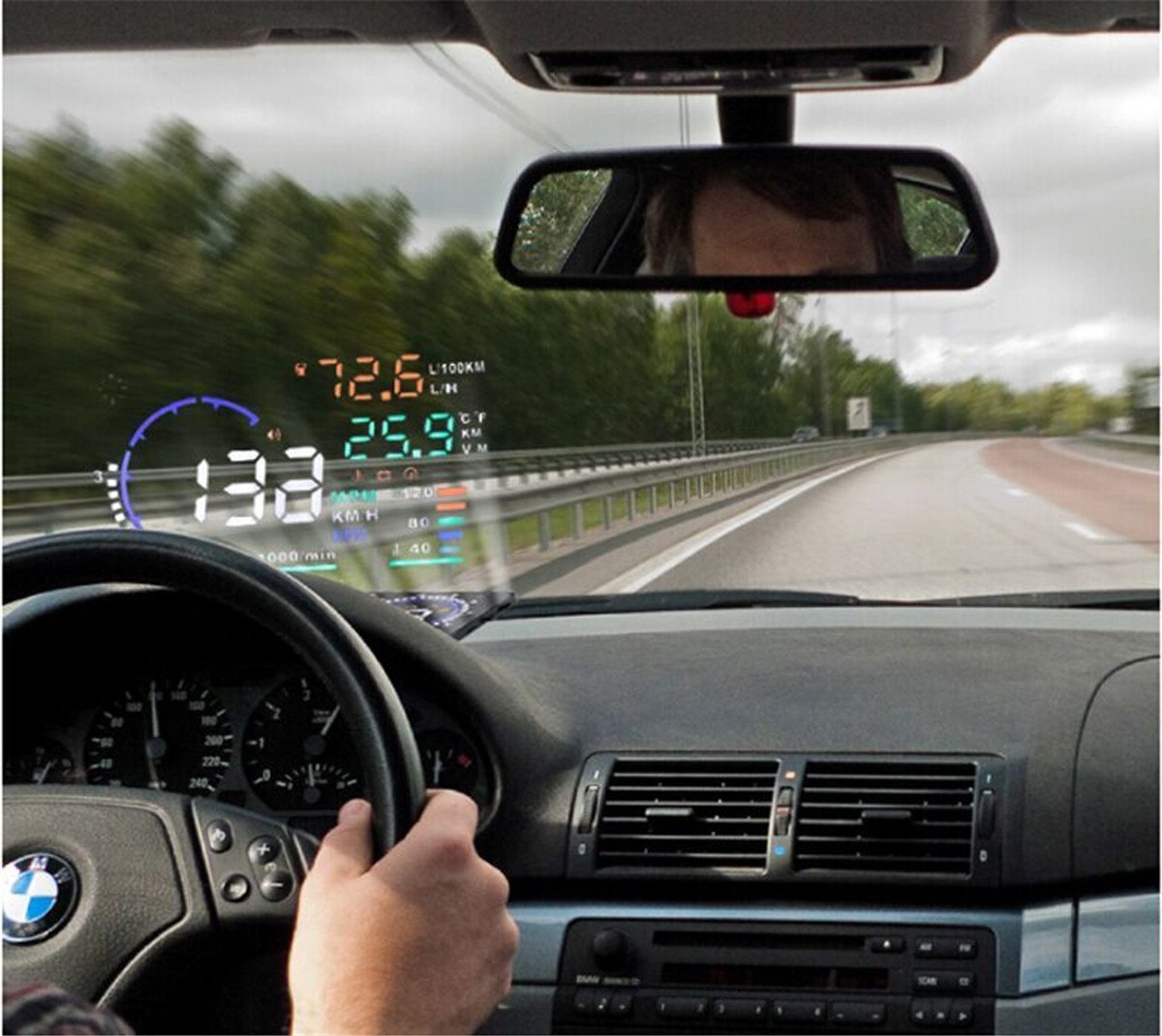 Windshield Car HUD