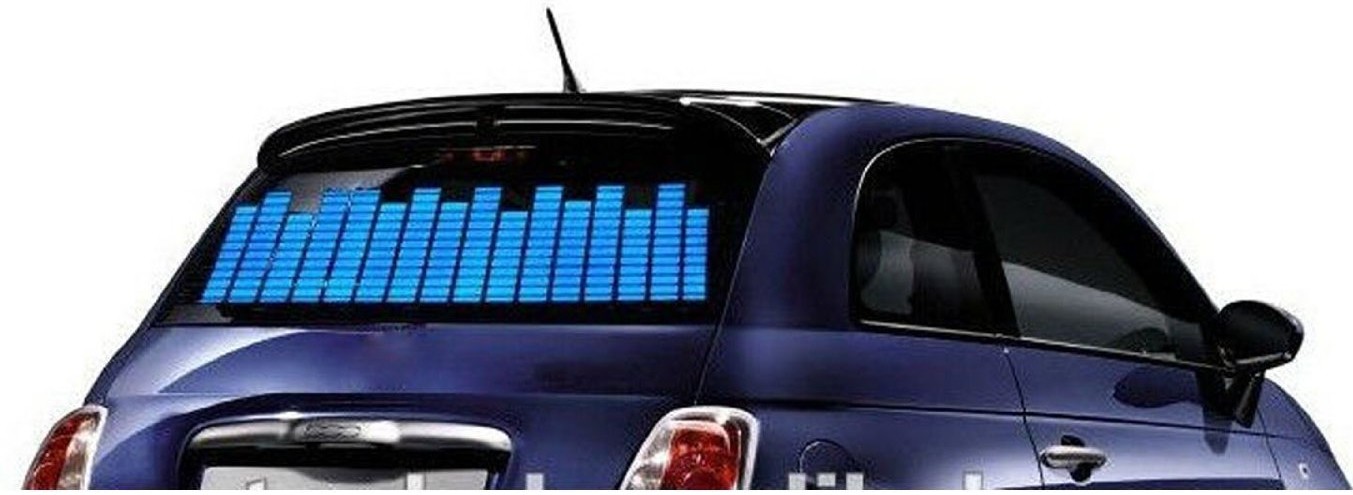 sound activated car stickers