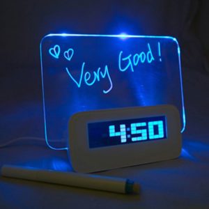 Message Board Alarm Clock
