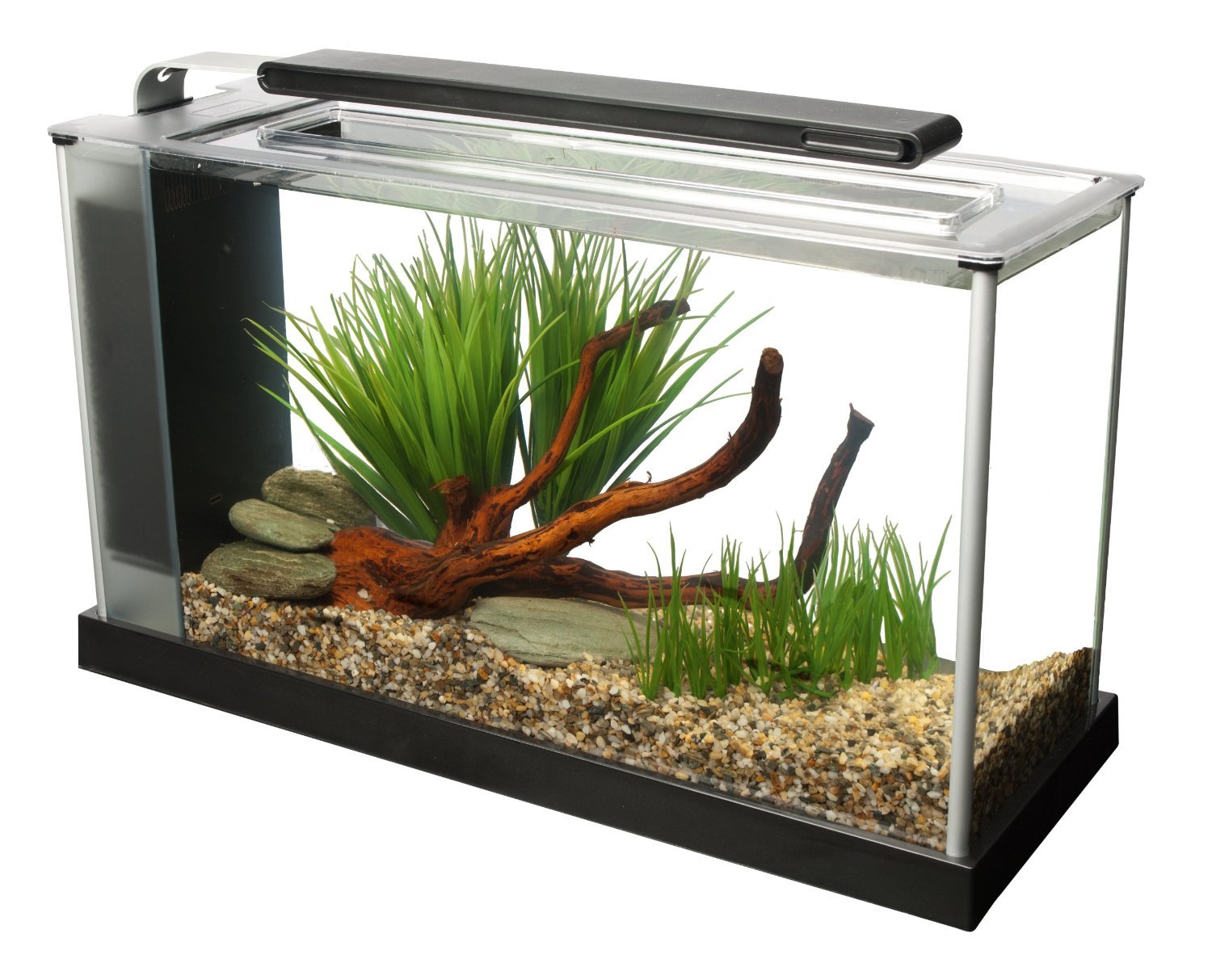 Fluval SPEC V aquarium lifestyle living room coffee table display