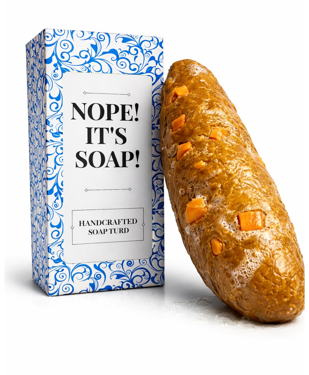 Gears Out Fake Poop Soap Bar Novelty Gag Gift