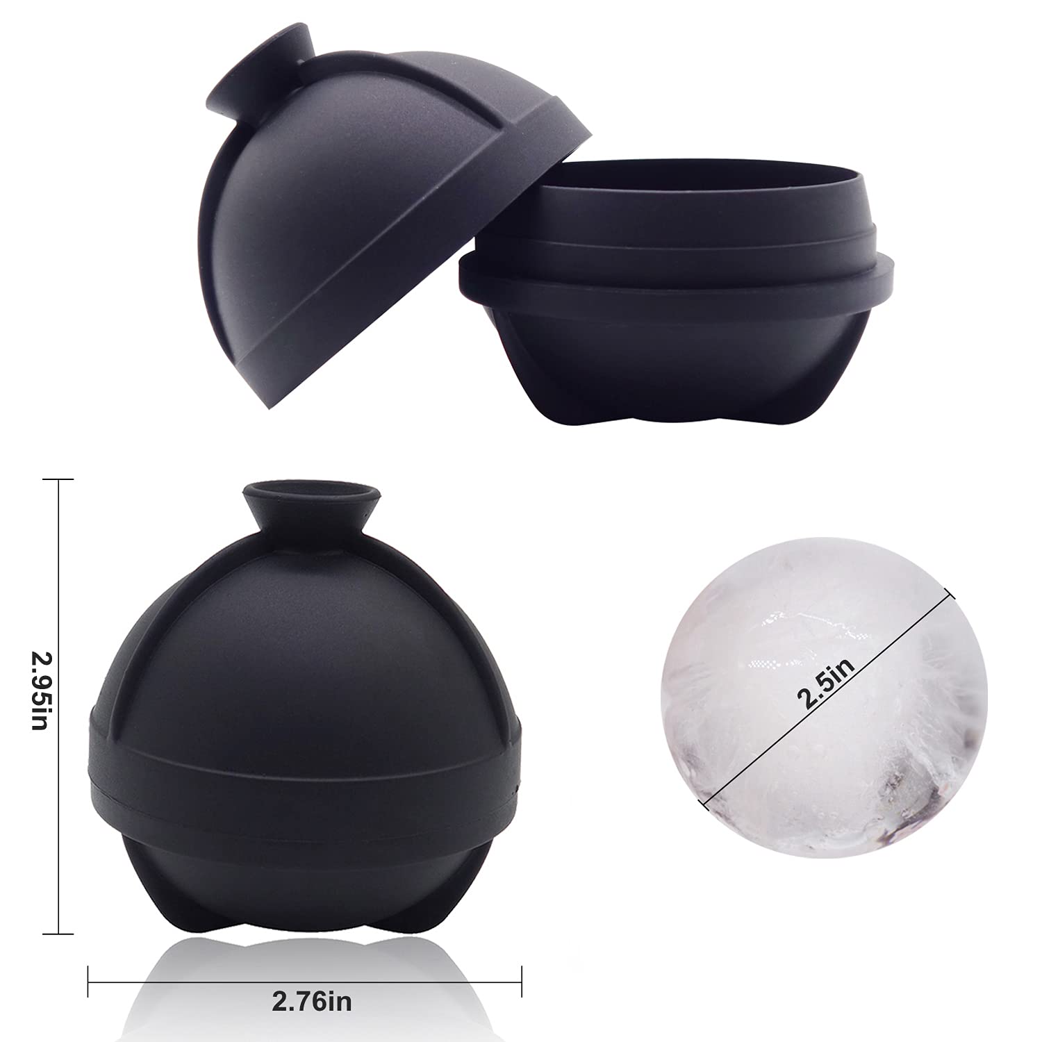 Ice sphere molds lifestyle whiskey cocktail - perfect housewarming gift for whisky lovers