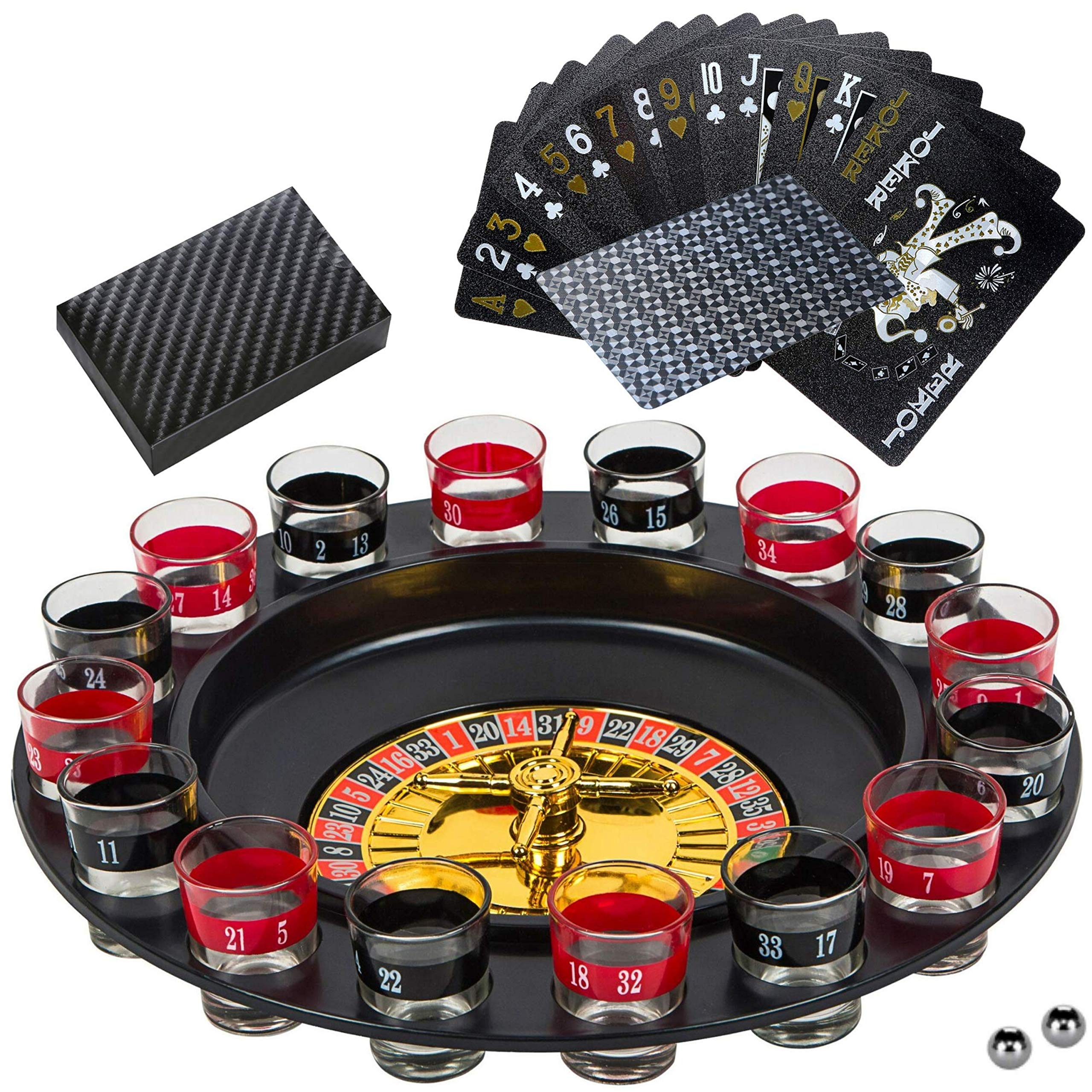 Spin the Shot - Shot Glass Roulette Drinking Game Spin the Shot roulette drinking game set - housewarming party gift