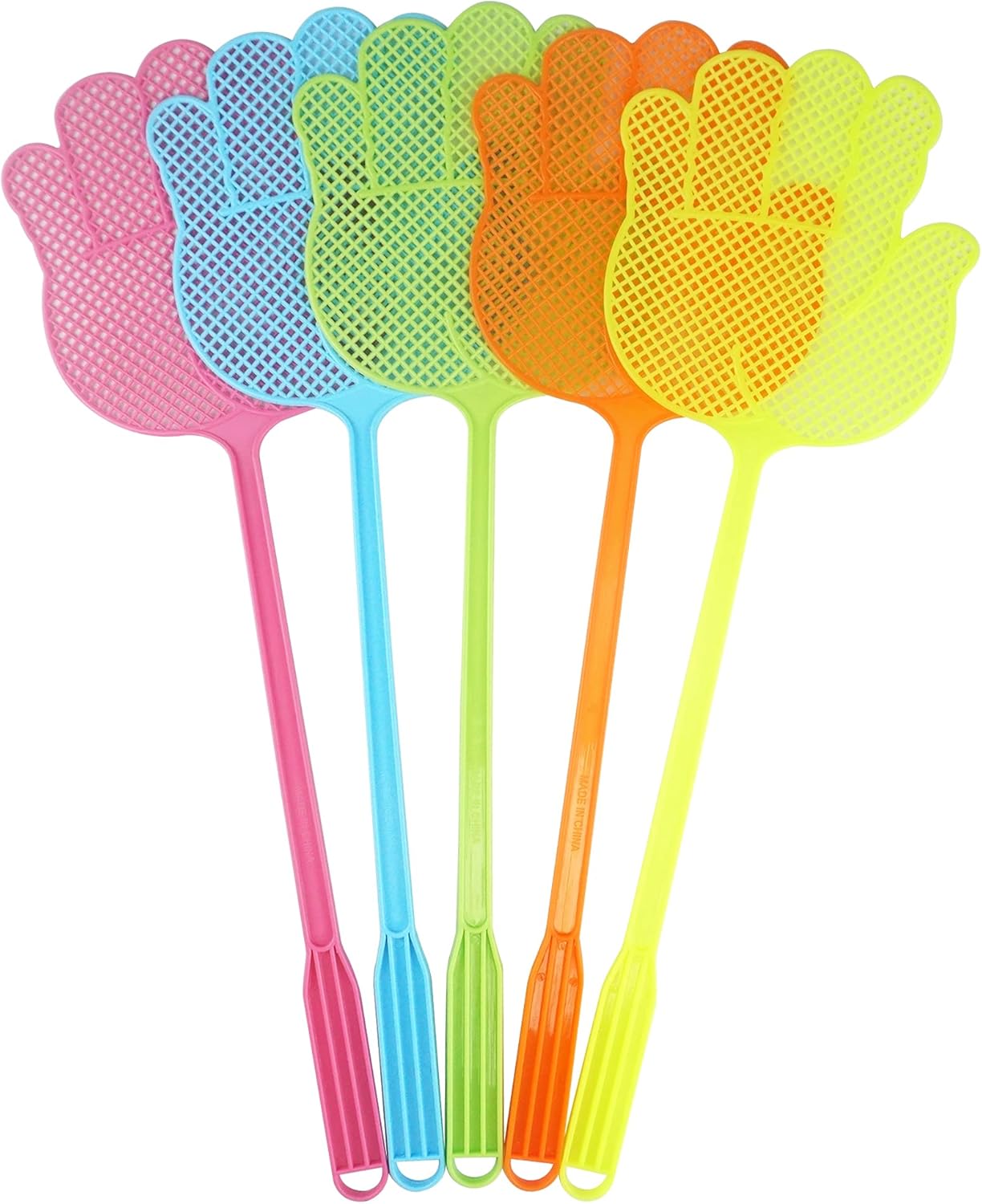 Sword Fly Swatter Funny Hand Shaped Set of 5