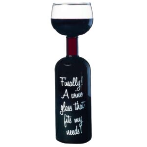 Ultimate Wine Bottle Glass