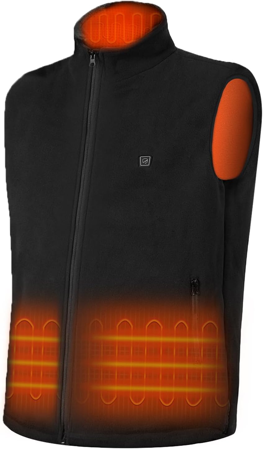 Dr Prepare Heated Vest USB Electric Fleece Wearable